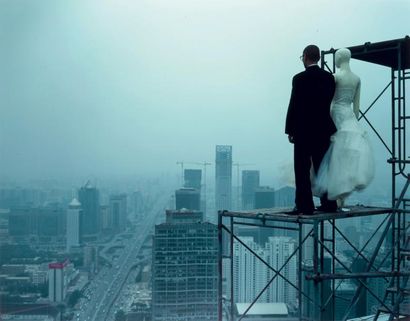QIU ZHEN (né en 1976) «My bride and I » Tirage...