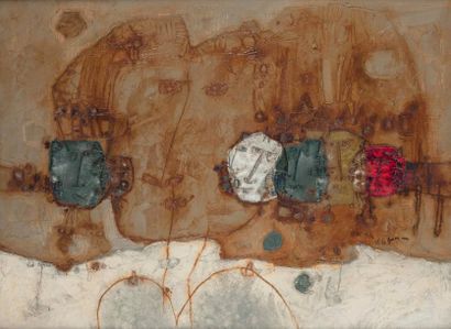 Théo TOBIASSE (1927-2012) Les chats et la...