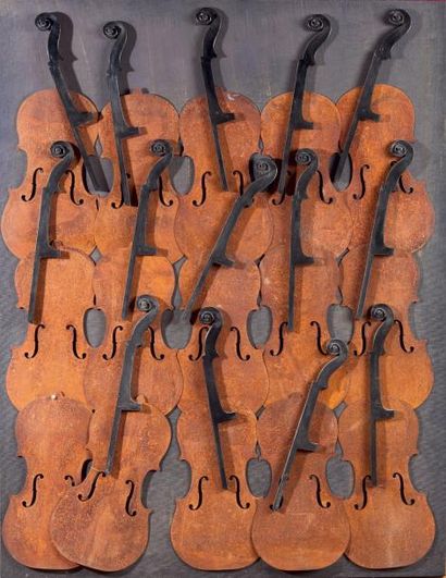 ARMAN (1928-2005) Sans titre, 2002 Eléments...