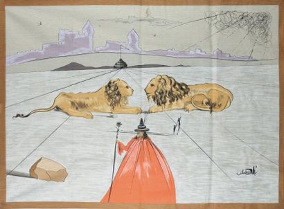 Salvador DALI (1904-1989) Juda, des tribus...