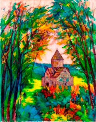 Zarech MUTAFIAN (1907-1980)
Sous bois
Hu...