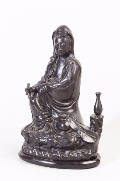 Chine, époque Qing, XIXe siècle Sujet en...