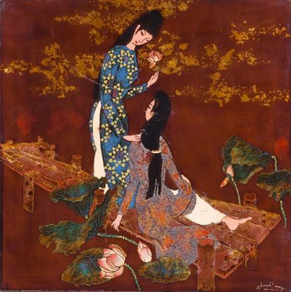 Chan-Chang, école vietnamienne, XXe siècle...