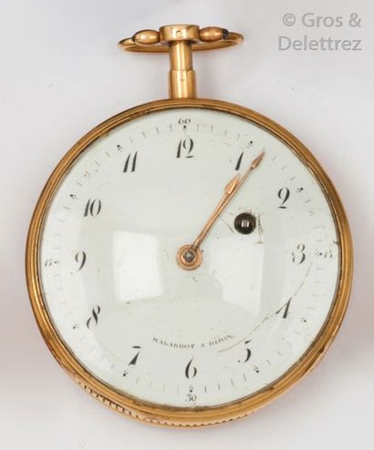 MALARDOT à DIJON
Montre de poche à répétition...