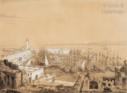 Adolphe OTTH. Esquisses africaines dessinées...