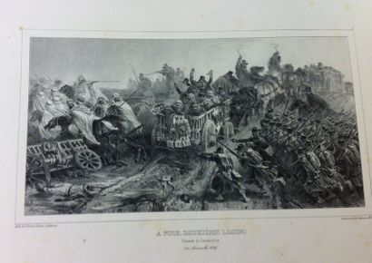 Denis-Auguste RAFFET. Retraite de Constantine....
