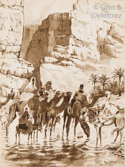 Georges ROZET. L’Aurès, escalier du desert....
