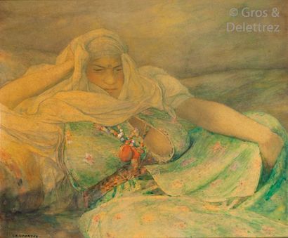 Louis Auguste GIRARDOT (1856-1933) La voluptueuse...