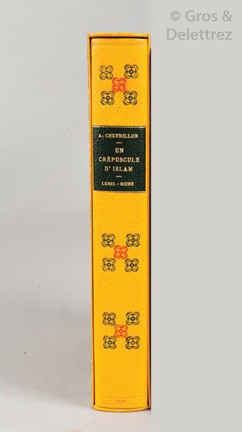 [LOBEL-RICHE] André CHEVRILLON. Un Crépuscule...