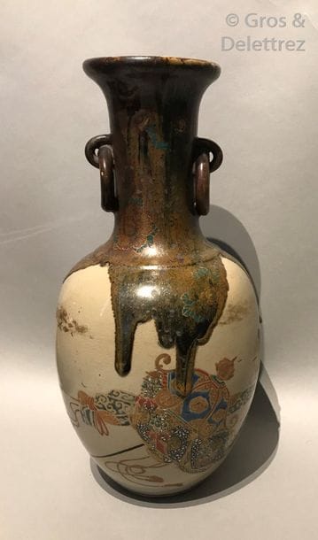 SATSUMA

Vase de forme balustre en faïence...
