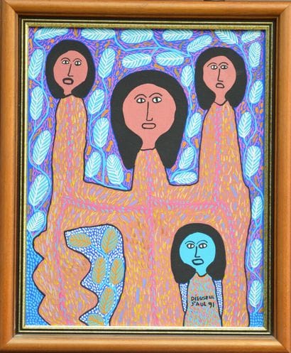 PAUL Dieuseul (1952 - 2006)

Loas 

Acrylique...