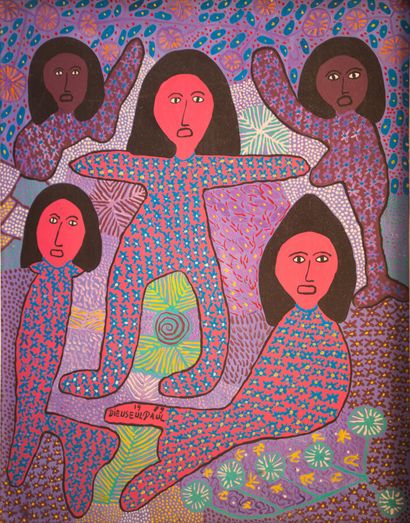 PAUL Dieuseul (1952 - 2006)

Loas 

Acrylique...