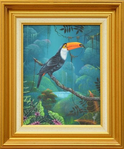 GESLIN Jacques (1954)

Toucan on its branch...