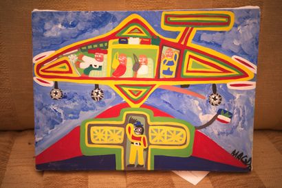 MAGLOIRE Magda (1957 - 2017)

The departure...