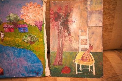 DREUX Nicolas (1956)

Coutunier de l'aube

Acrylique...