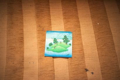 Île paradisiaque 

Acrylique sur isorel signé...