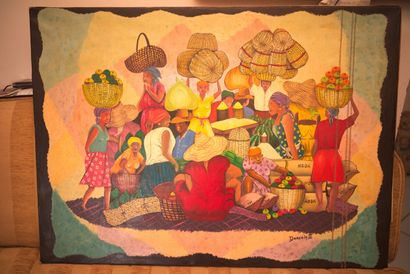 Anonymous

The Market 

Acrylic on canvas...