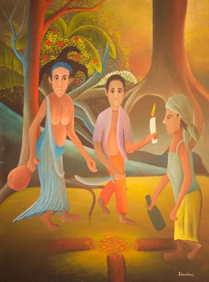 VALERY Julien (1958 - 2001)

Cérémonie vodou...