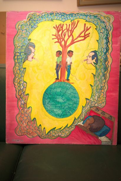 ELIEOLAS Deri 

Le rêve 

Acrylique sur toile...