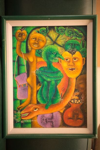 ANNISEY Roi-David (1967)

Cousin Zaka 

Huile...