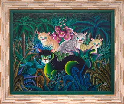 MICHELET Paul 

Yeux verts 

Peinture sur...