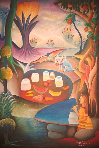 VALERY Julien (1958 - 2001)

Écolière 

Acrylique...