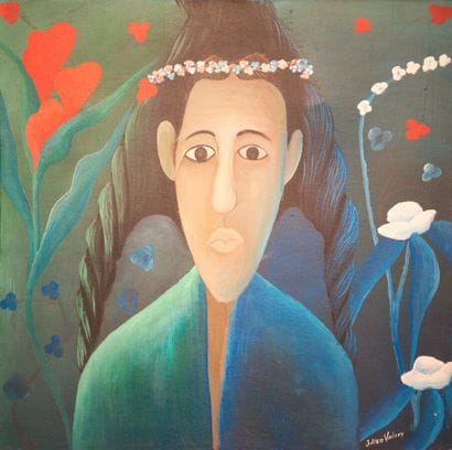 VALERY Julien (1958 - 2001)

Portrait d'Alicia...