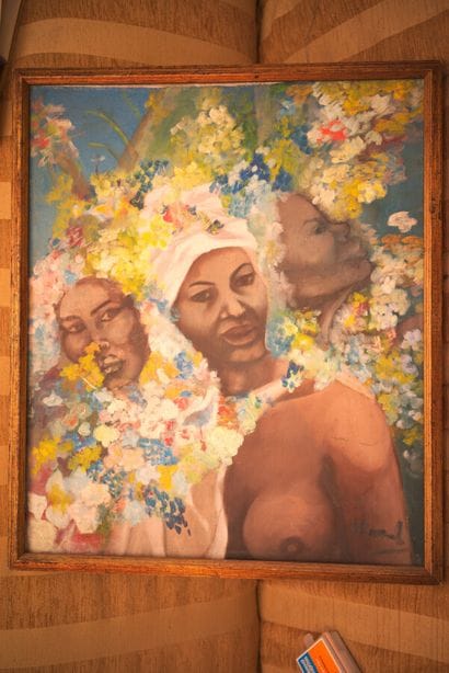 Des femmes et des fleurs 

Acrylique sur...