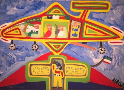 MAGLOIRE Magda (1957 - 2017)

The departure...
