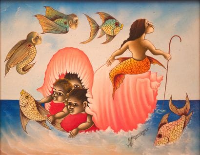 MONPREMIER Madson (1952)

Les sirènes 

Acrylique...