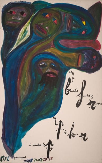 Yves BERGERET & PAYAS 

Poésie peinture 

Acrylique...