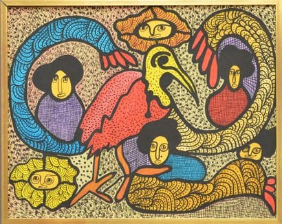 SAINT-HUBERT Roland (1951)

Loas 

Acrylique...