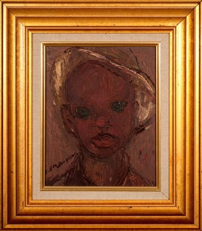 JEAN-JACQUES Carlo (1943 - 1990)

Portrait...