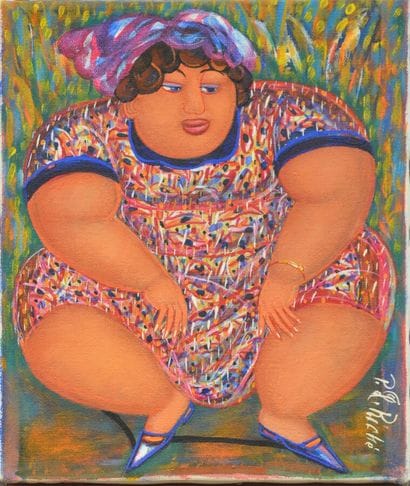 RICHÉ Pierre-Louis (1954)

Titaoune 

Acrylic...
