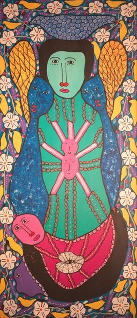 SMITH Denis (1954)

Divinités Vodou 

Acrylique...