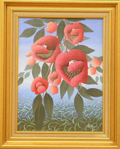 CASSAGNOL Kens (1965)

Floral dwellings 

Oil...