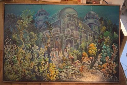 VITAL M. 

Le palais des rêves 

Huile sur...