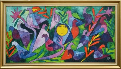 EXIL Levoy (1944)

Oiseaux 

Acrylique sur...