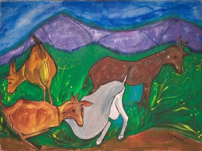 LAZARD Luckner (1928 - 1998)

Cabris dans...