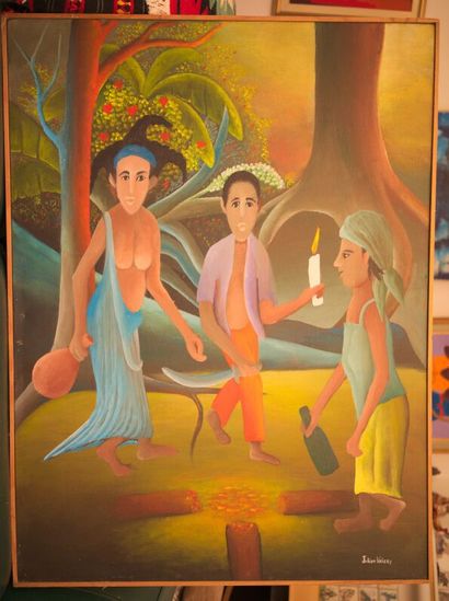 VALERY Julien (1958 - 2001)

Cérémonie vodou...