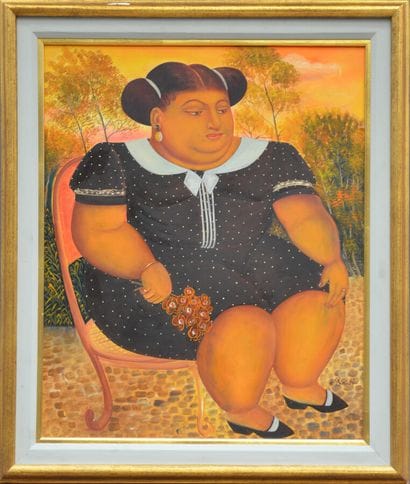 RICHÉ Pierre-Louis (1954)

Anicia 

Huile...
