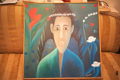 VALERY Julien (1958 - 2001)

Portrait d'Alicia...