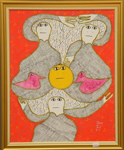 EXIL Levoy (1944)

Esprits vodou 

Acrylique...