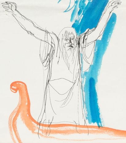 Endre SZASZ (1926-2003)
Scènes bibliques
Suite...