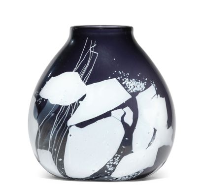HADELAND GRO (Norvège)
Grand vase en verre...