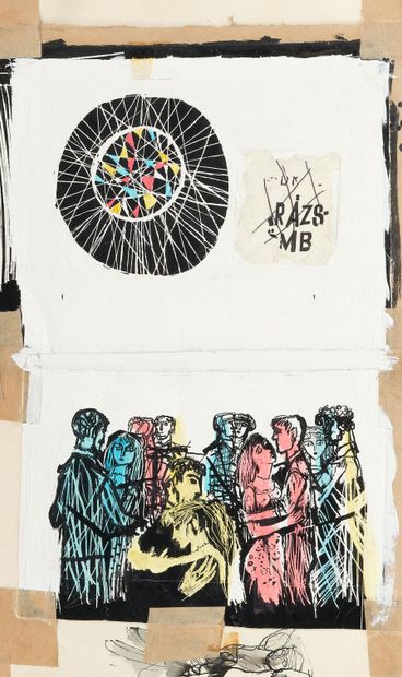 Endre SZASZ (1926-2003)
Sans titre (1957)
Dessin...