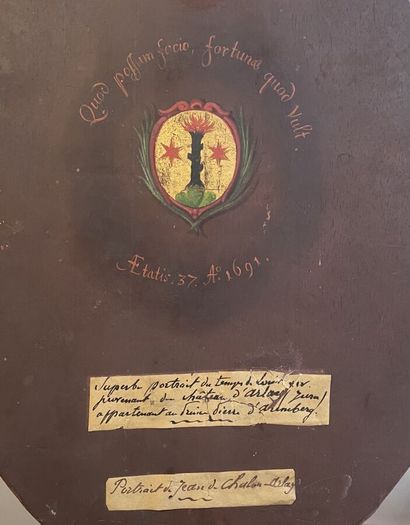 Ecole HOLLANDAISE vers 1690
Portrait présumé...