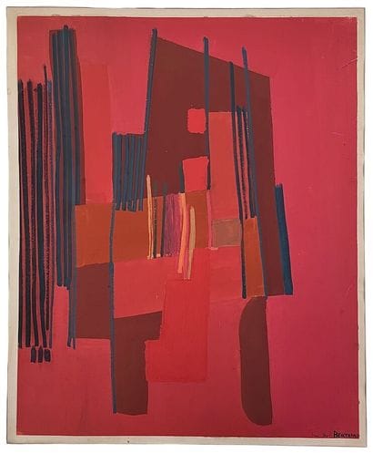 Huguette ARTHUR-BERTRAND (1922-2005)
Composition
Gouache...