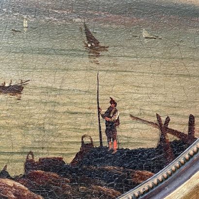 Ettore FRERRANTE 
Vue de la baie de Naples...