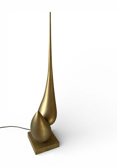 Michel ARMAND (XX-XXI)
LAMPE A POSER en laiton...